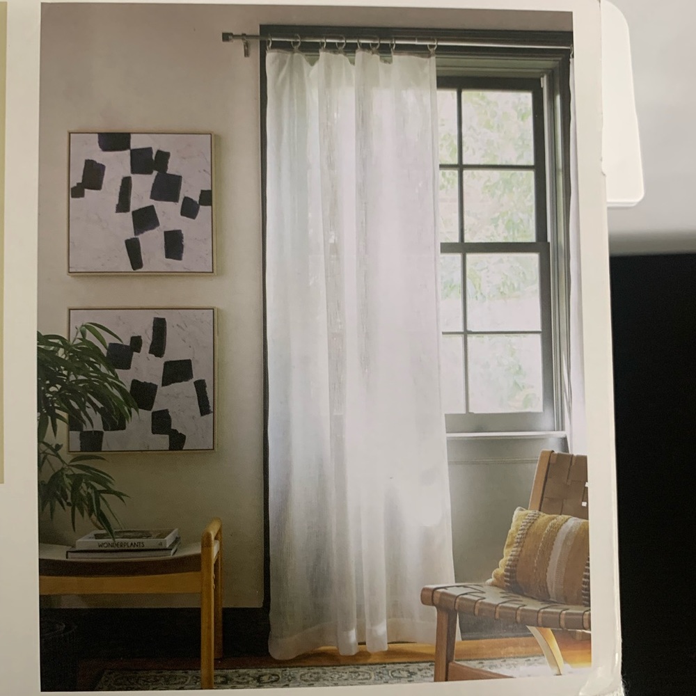 Threshold Sheer Curtain